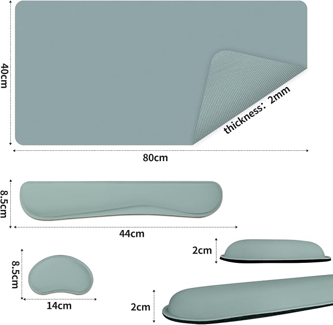 Mist Blue - Wrist Rest