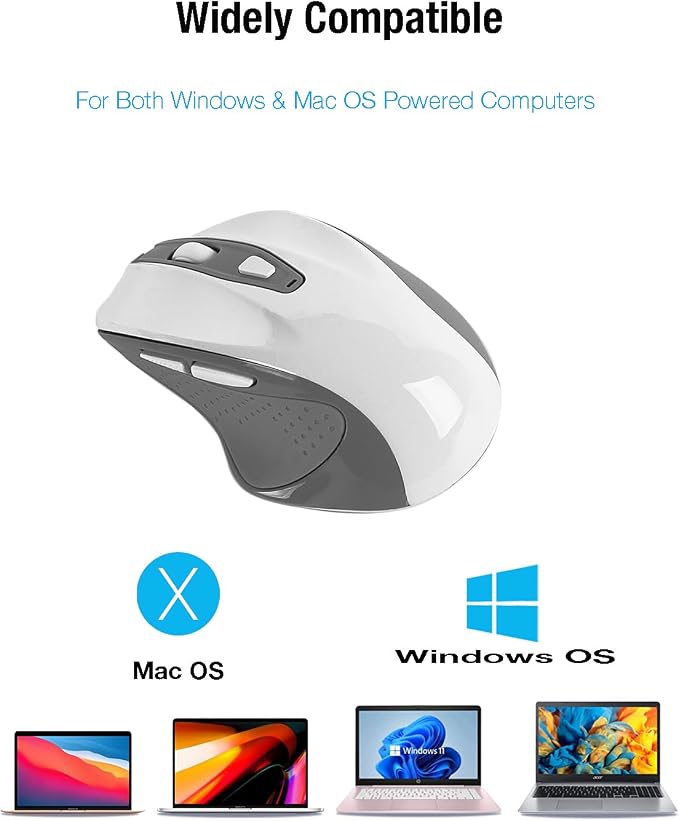 2.4G/ AA Battery Mouse-Gray