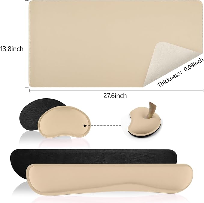Beige-wrist Rest