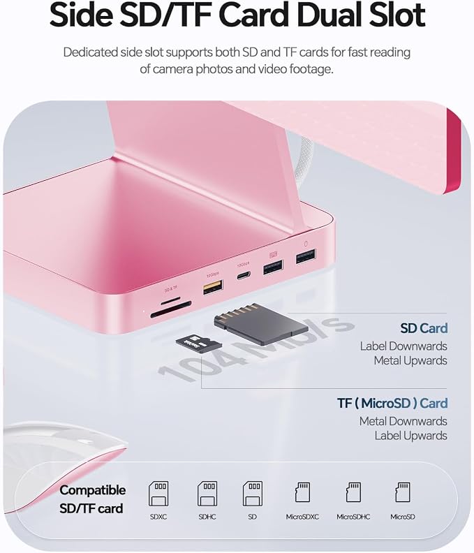 iMac Dock- Pink