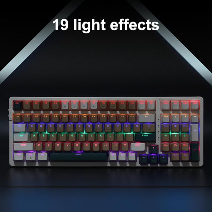 Brown combo blue switch