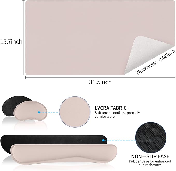 Cream Pink - Wrist Rest