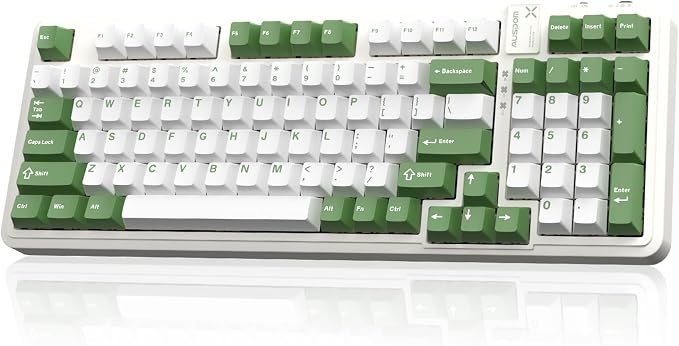 Green & White