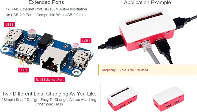 ETH USB HUB Board(B)BOX