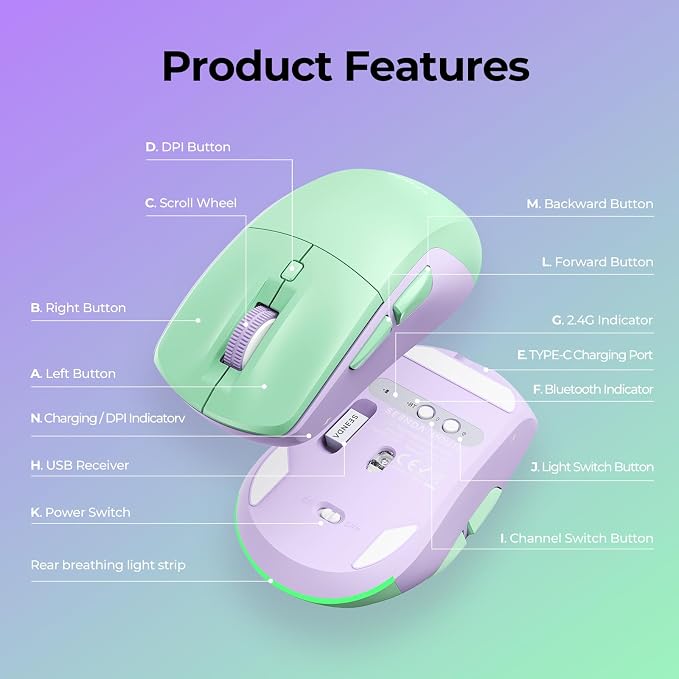 Green & Purple