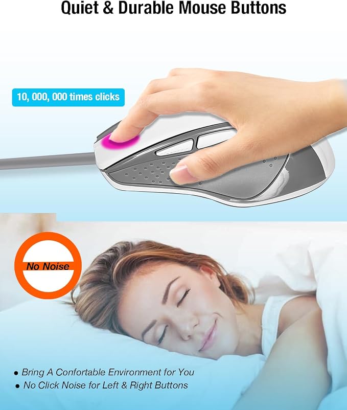 2.4G/ AA Battery Mouse-Gray