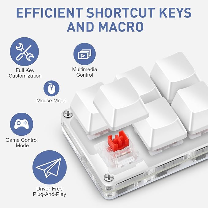 White 6 Keys