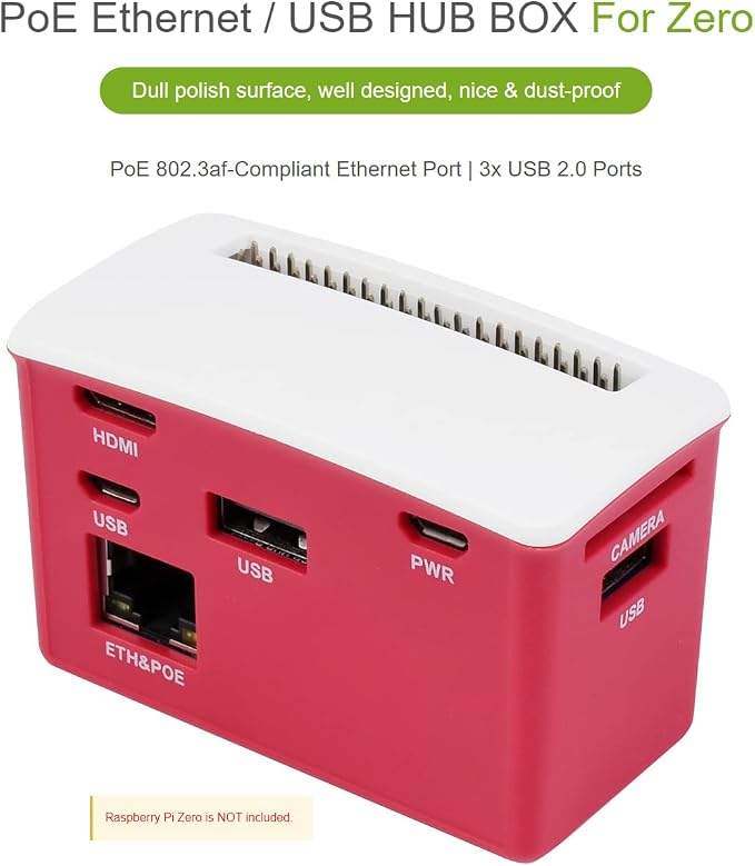 PoE ETH USB HUB B with BOX