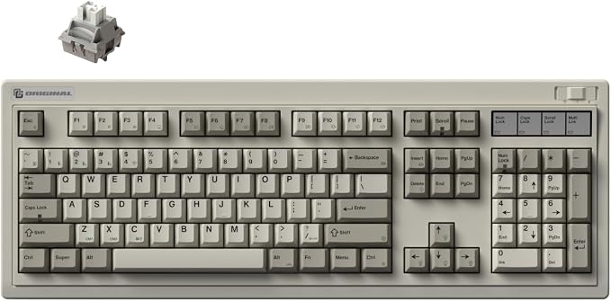 104 Keys-Gray