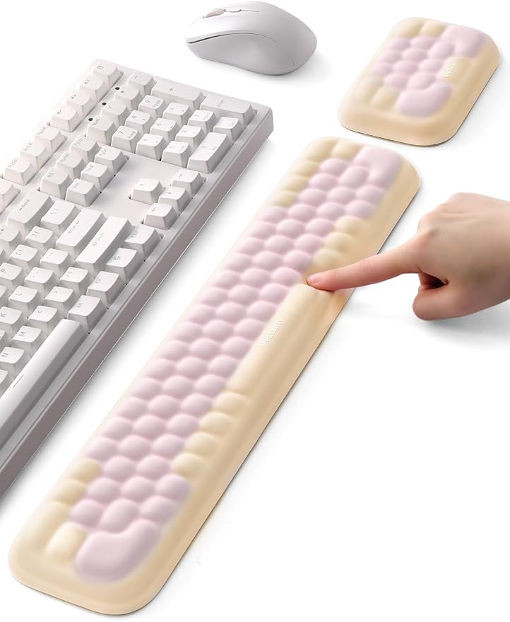 Pastel Pink and Pale Peach