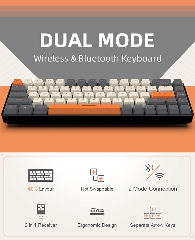 white & Orange/Red Switch