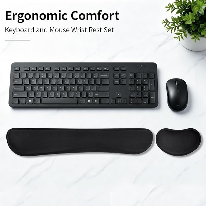 Black - 2 Wrist Rest