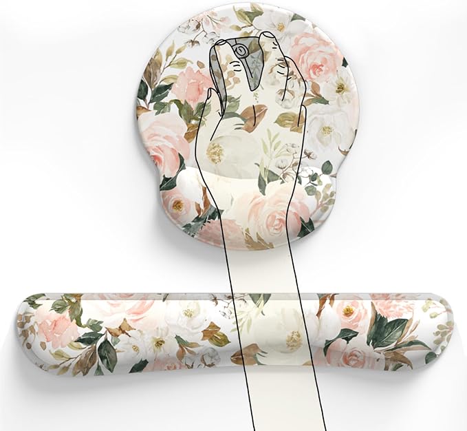 Art Pink Flowers