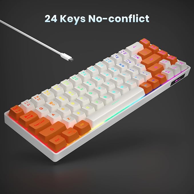 White-Orange