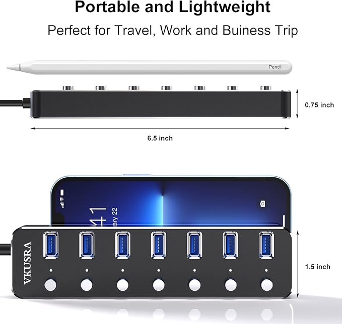 USB HUB 7 PORTS