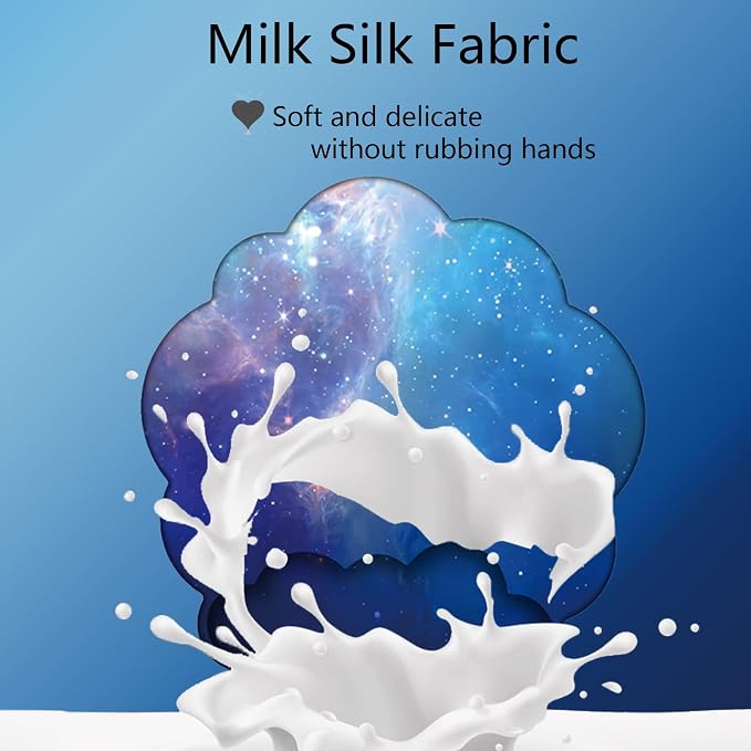 3pcs Silk Galaxy Blue