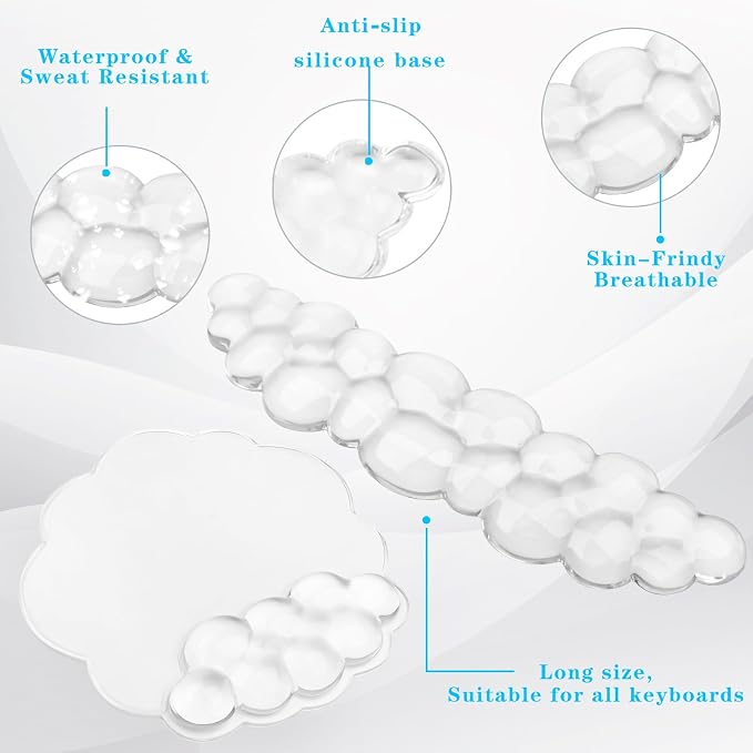 Clear Cloud White Set