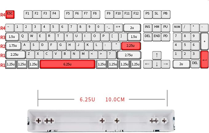 Pink (3 keys)