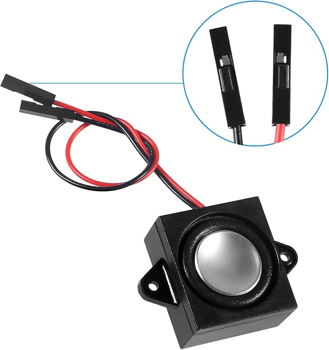 6Pcs 3W 8O Dupont interface(square)