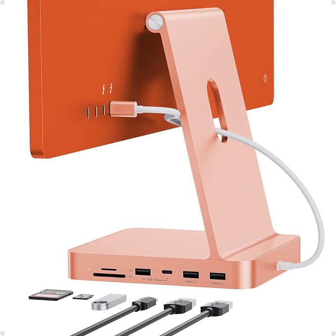 imac usb c hub-orange