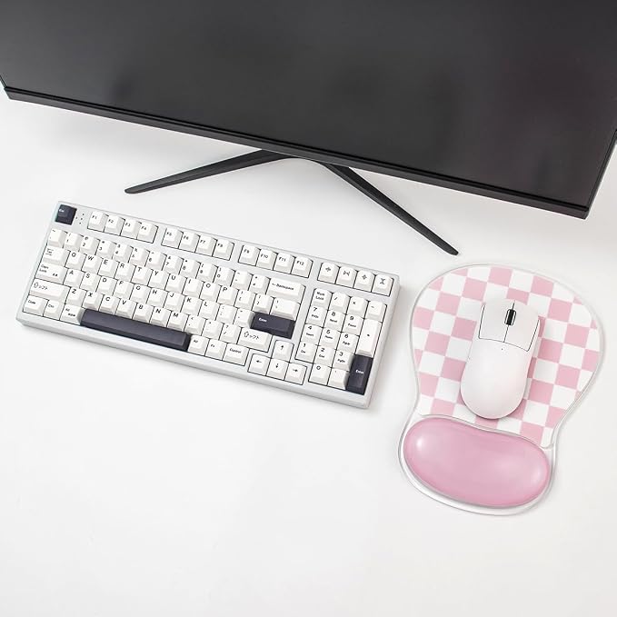 Pink White Checkred