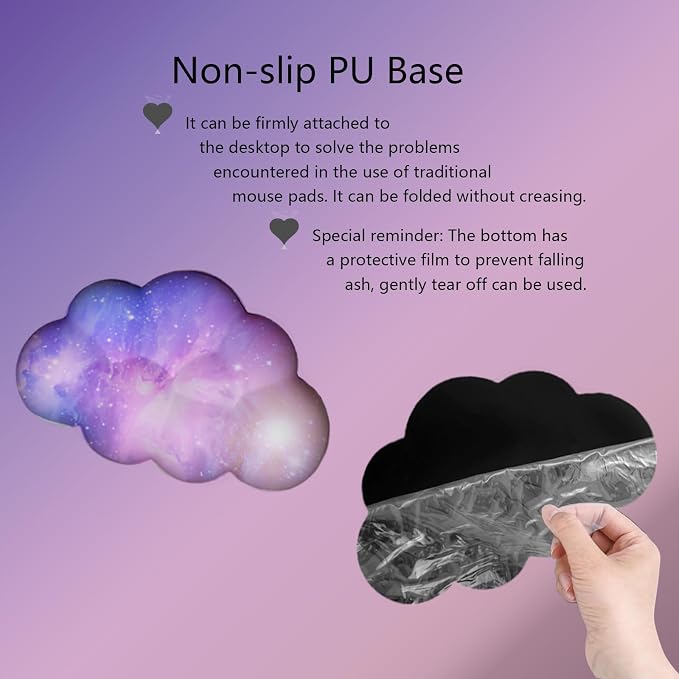 4pcs Purple Galaxy