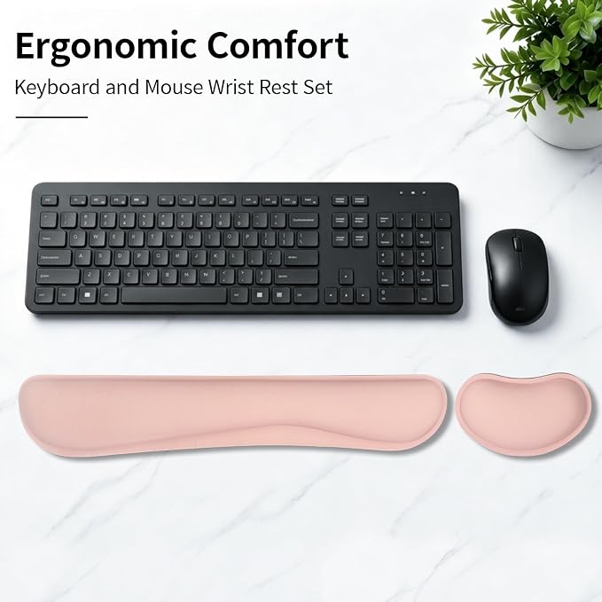 Pink - 2 Wrist Rest