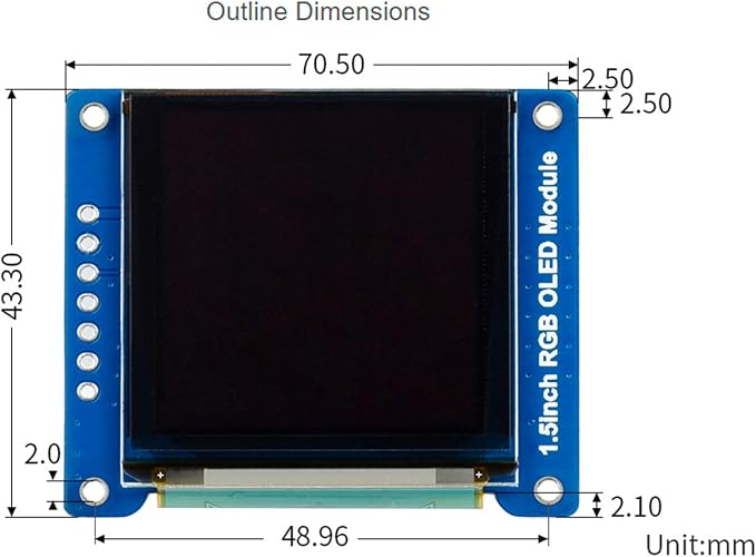 1.5inch RGB OLED Module