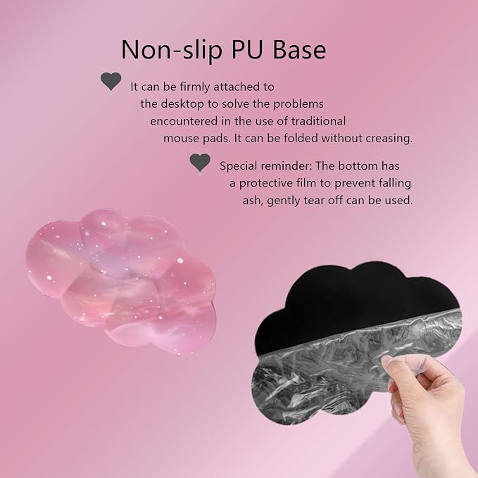 4pcs Pink Galaxy
