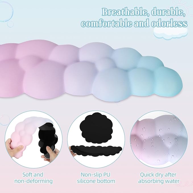 Cyan/Pale Purple/Pink