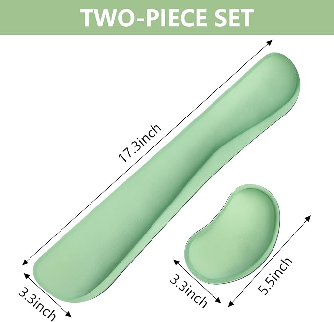 Green - 2 Wrist Rests