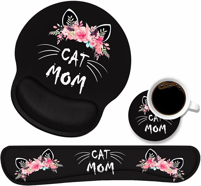 Cat Mom Floral