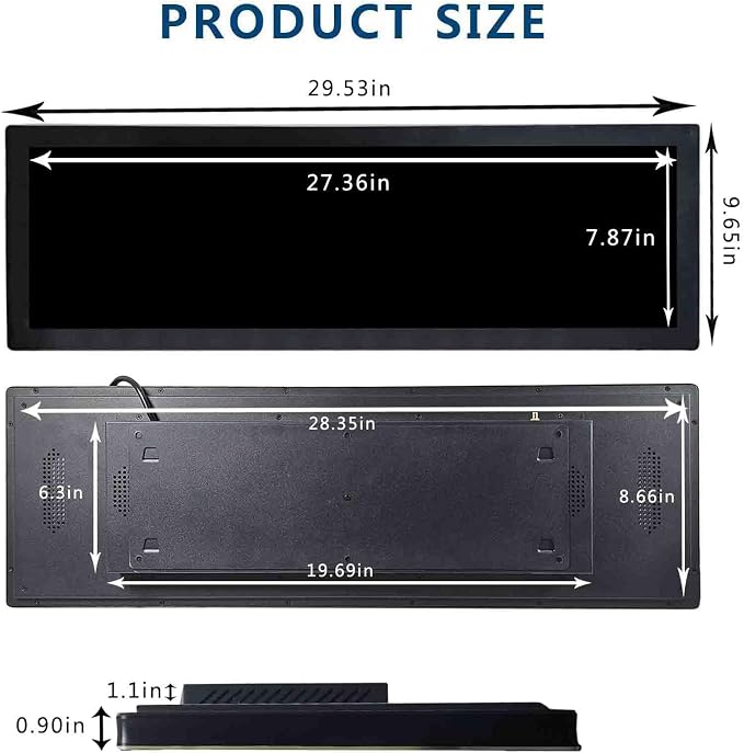 28.6'' Advertising LCD Monitor