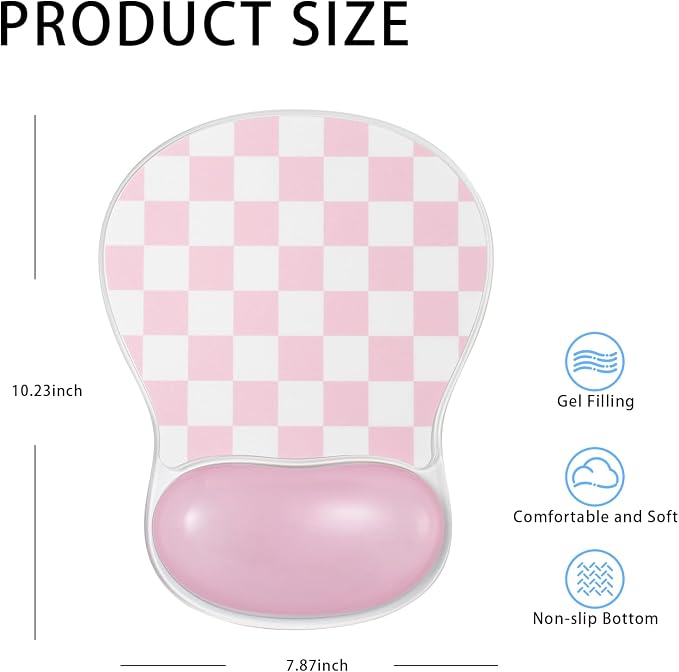 Pink White Checkred
