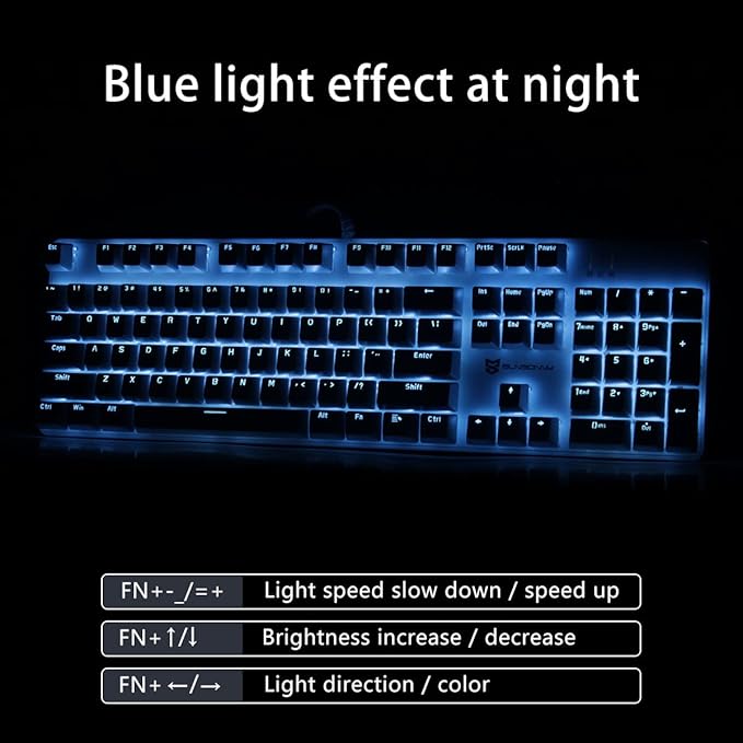 Brown Switch Blue & White