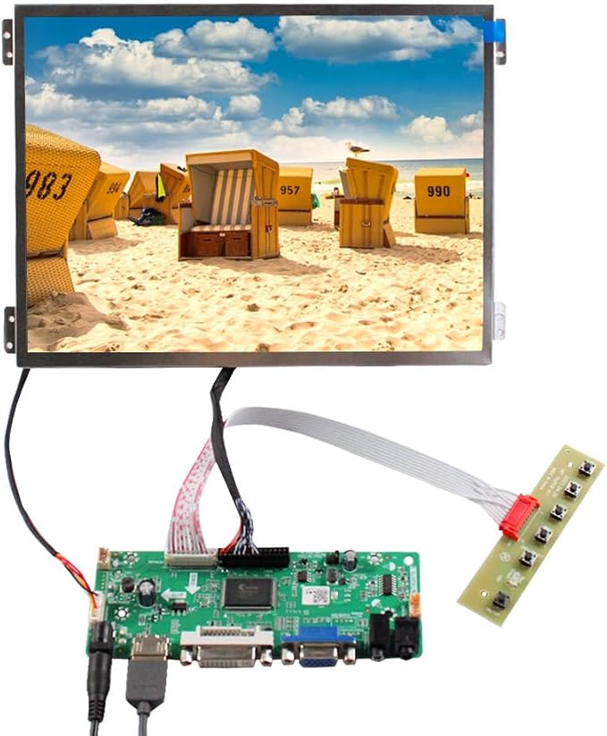 10.4'' 1000Nits LCD + VGA DVI Board