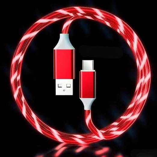 USB A TO C Red