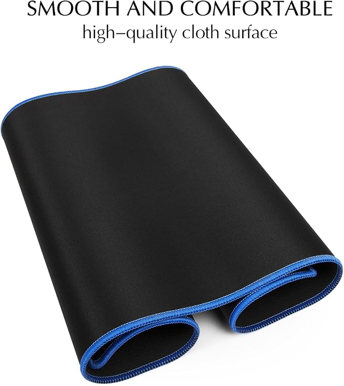 Blue Stitched Edges