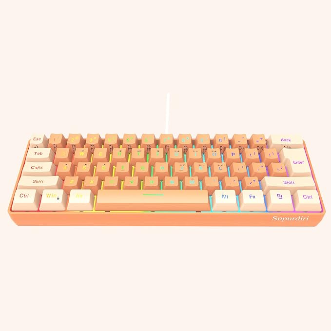 Cream and Orange
