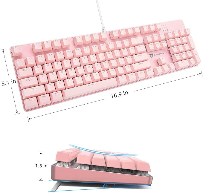 Red Switch Pink Color
