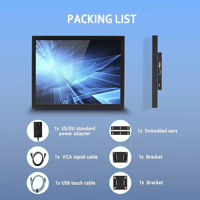15'' 1024x768 Touchscreen