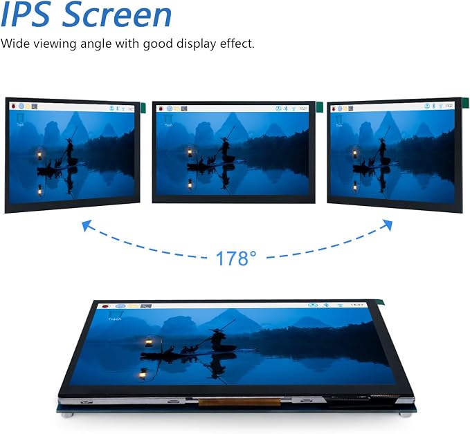 7 inch IPS touchscreen
