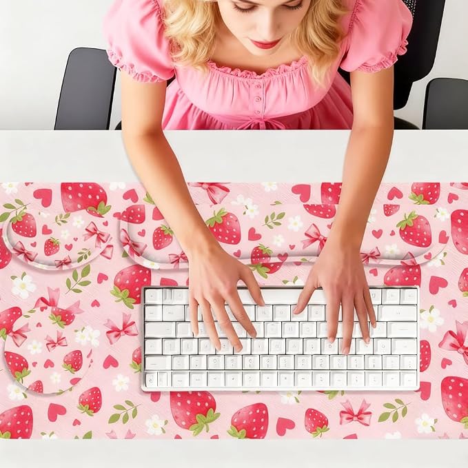 Pink Strawberry Pattern