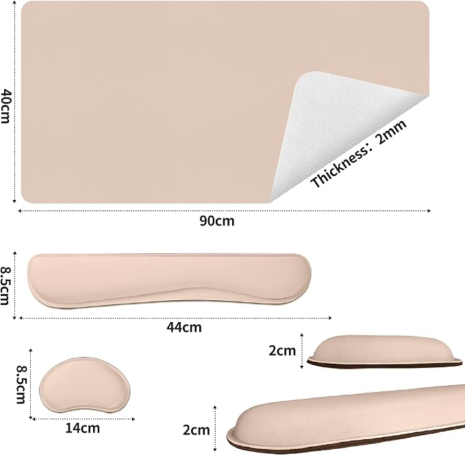 Beige-wrist Rest