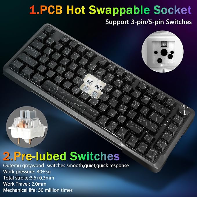 Black,Linear Switch