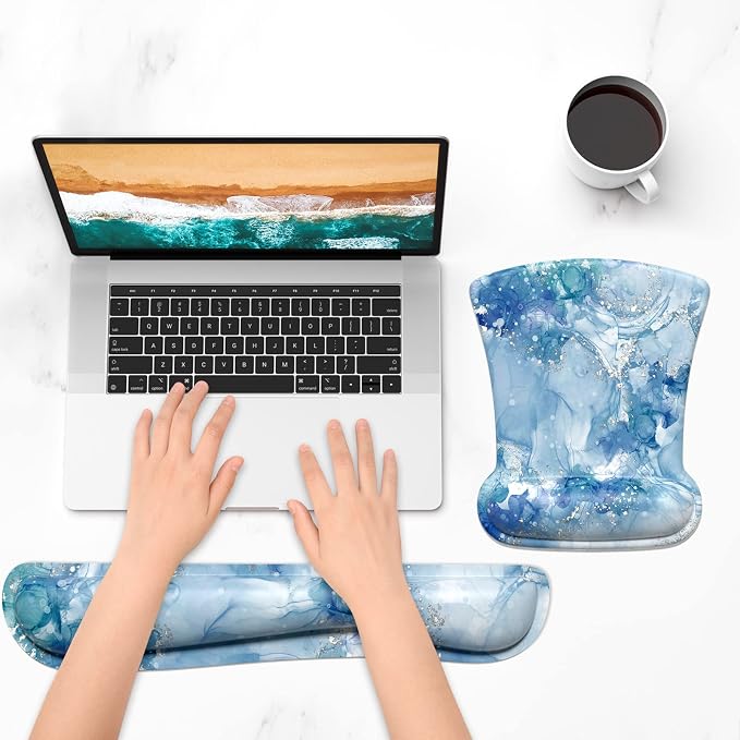 Blue Abstract Marble