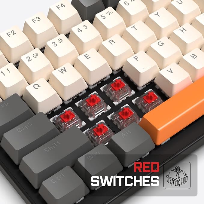 Shimmer-Red Switch&Mouse