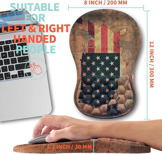 Kg028-usa Flag Map