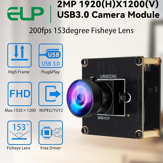 170° Fisheye Lens