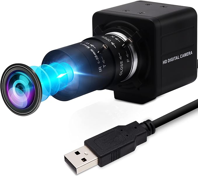 260fps USB Camera with 5-50mm Zoom Lens